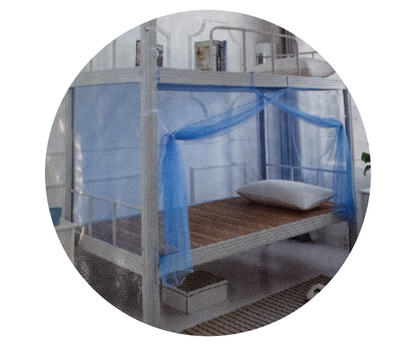 Mosquitero Camero / Mosquito Net azul